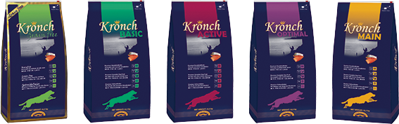 Kronch produkter fra Henne Pet Food til hunde